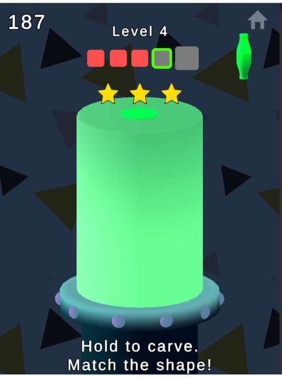 Pottery 3D :shape Jelly shift screenshot 2