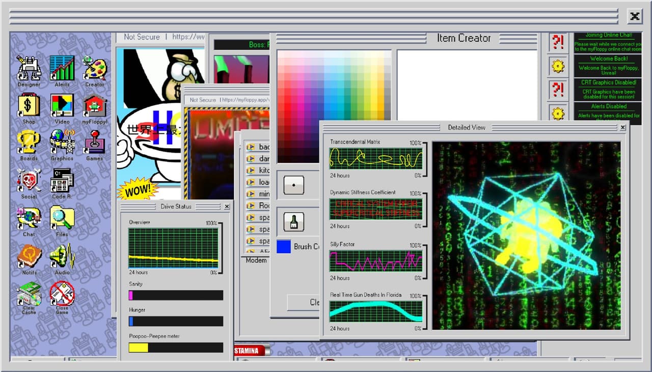 myFloppy Online!
