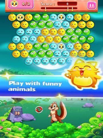 Fantasy Bubble Pop: Pet Shoot screenshot 3