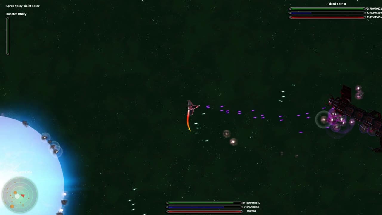 Dark System Alpha screenshot 2