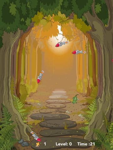 A Mini Godzilla Escape Shooter Wars