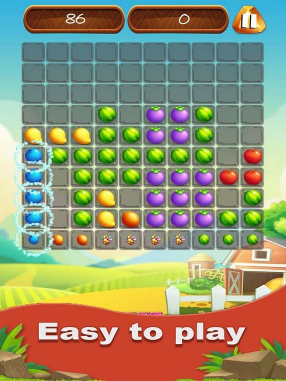 Fruit Block Fit Logic! screenshot 3