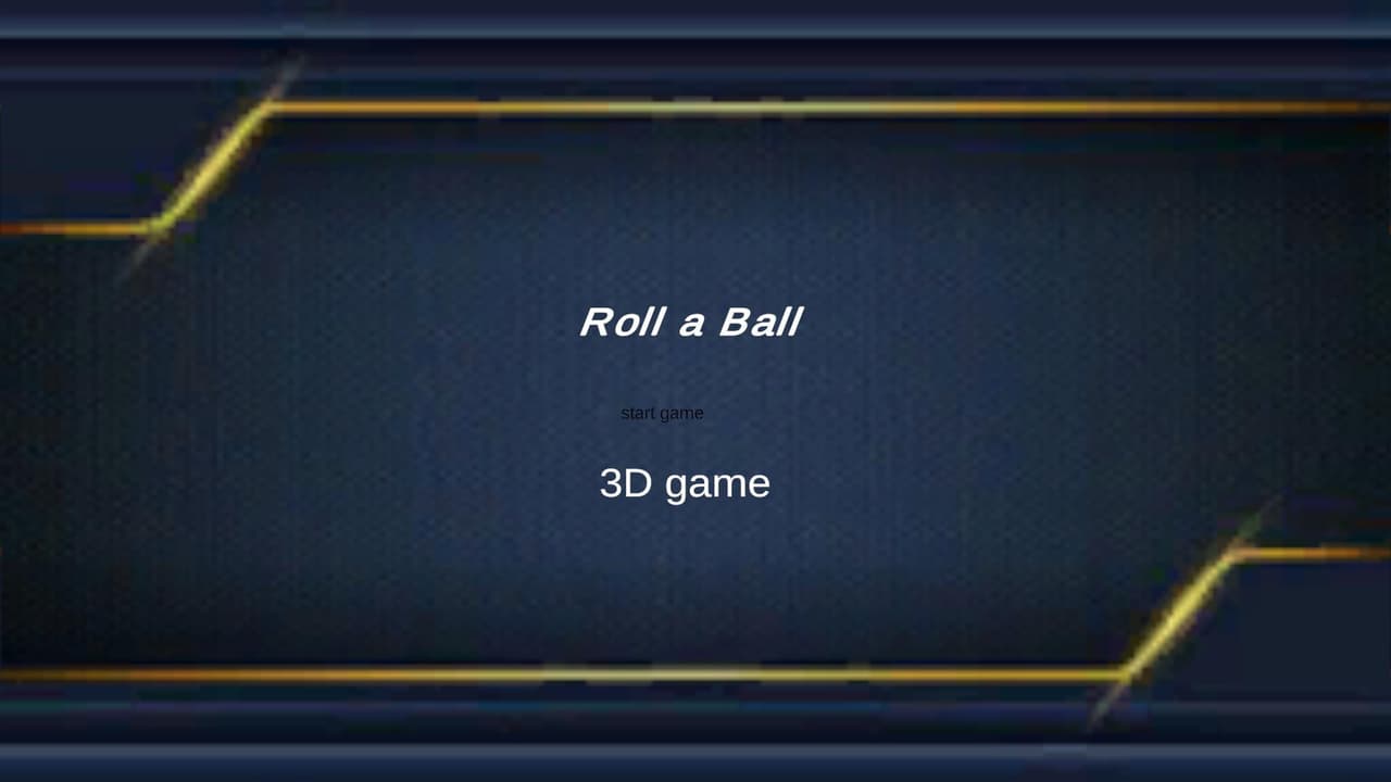 Roll a Ball (m7mdony)