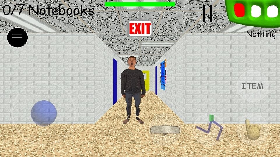 1st prze helps baldi mod menu screenshot 2