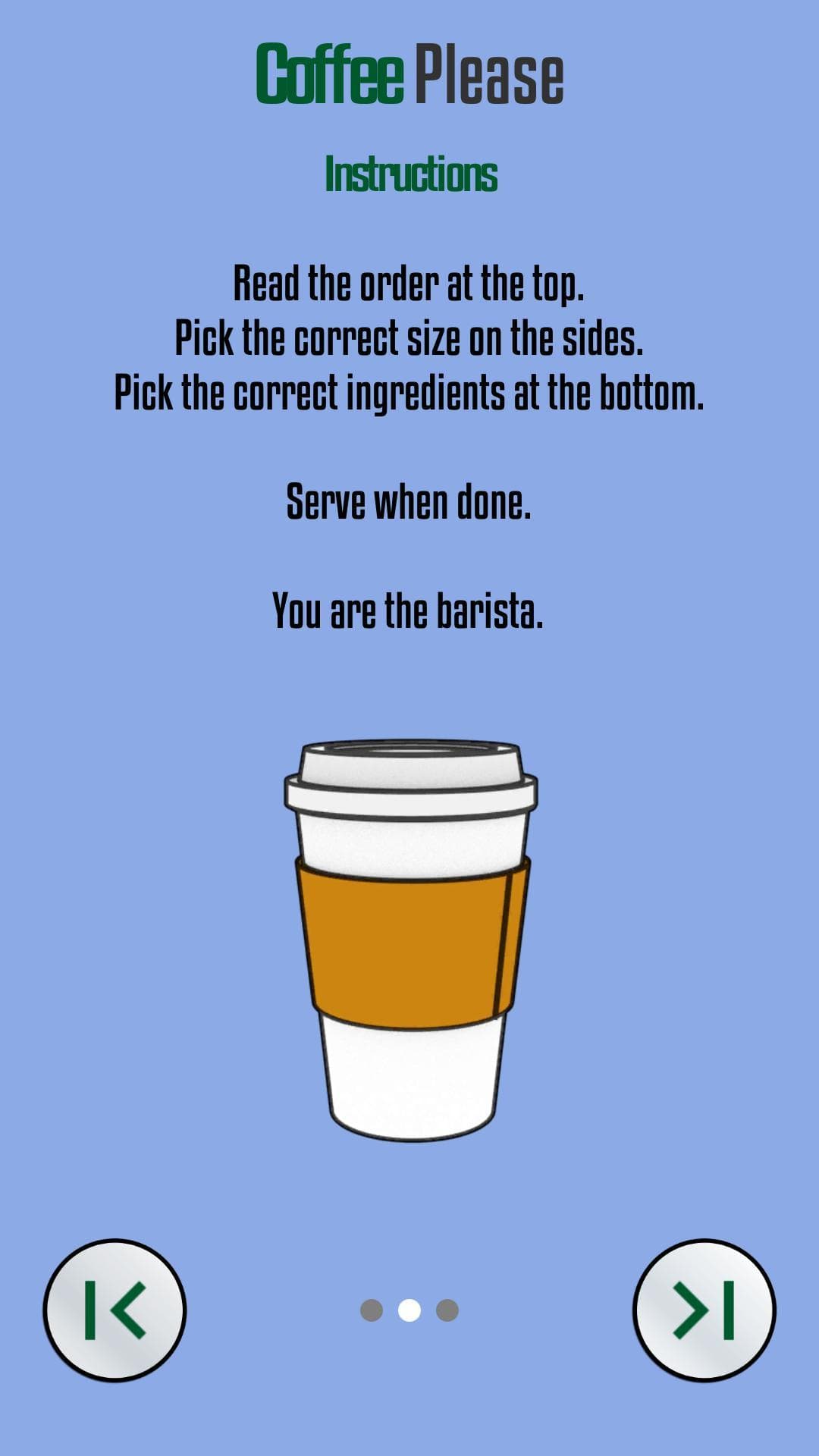 Coffee Please (itch) screenshot 2