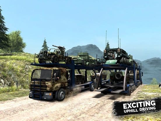 US Army Multi Truck Transport – Crazy Cargo Drive screenshot 3