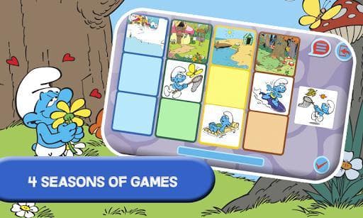 Smurfs and the four seasons screenshot 3