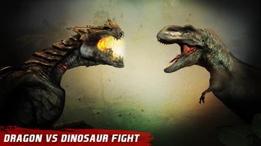 Dragon vs Dinosaur Hunter: Dinosaur Games screenshot 2