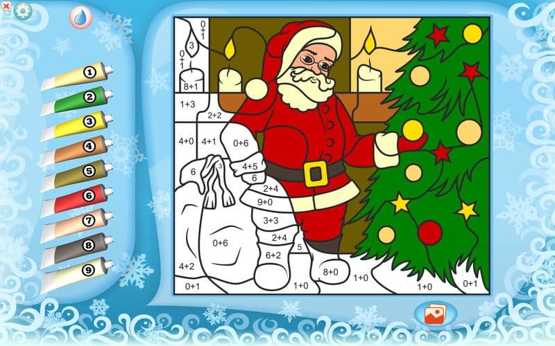 Color by Numbers - Christmas - Free screenshot 2