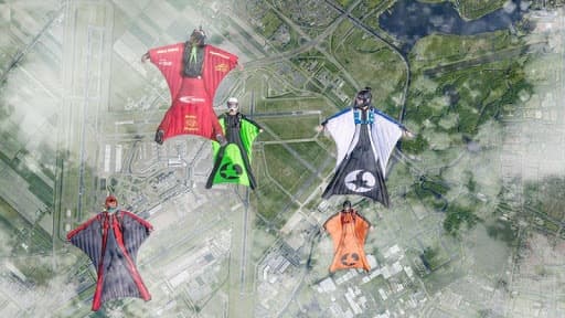 Wingsuit Simulator 3D - Skydiving Game screenshot 5