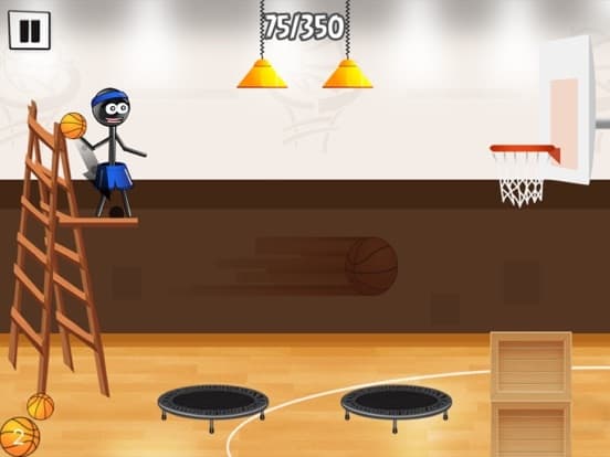 Stickman Trick Shot Basketball screenshot 6