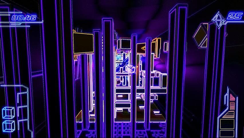 Zoom Cube! A Techno Cube Game