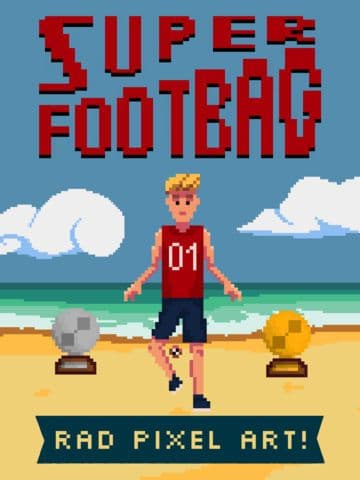 Super Footbag - World Champion 8 Bit Hacky Ball Juggling Sports Game screenshot 4