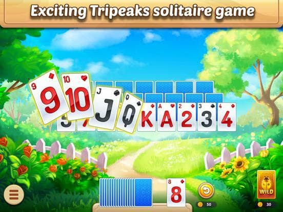 Solitaire Garden Escapes screenshot 2