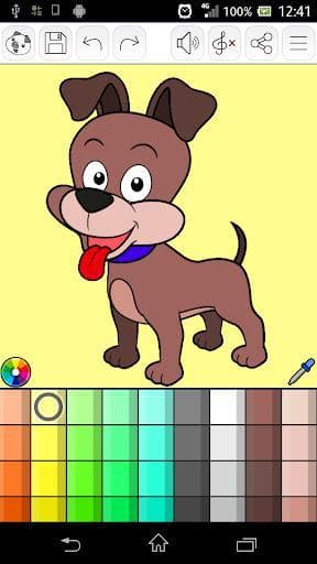 Animals coloring book screenshot 2