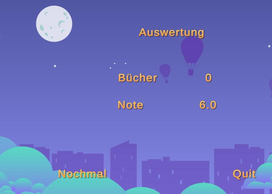 Die Nacht vor der Abschlüssprüfung
