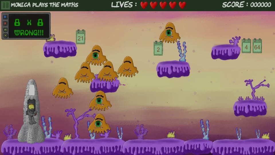 Monica plays the Maths screenshot 3