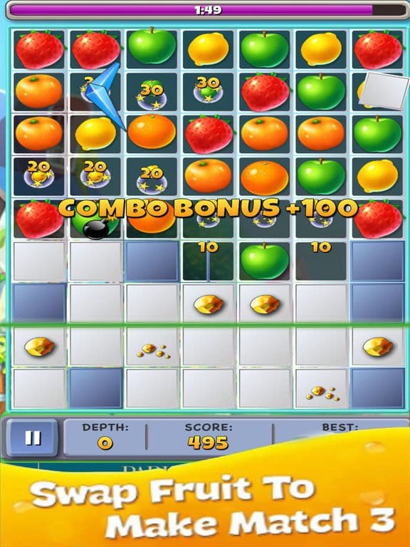 Fruit Adventures Line screenshot 2