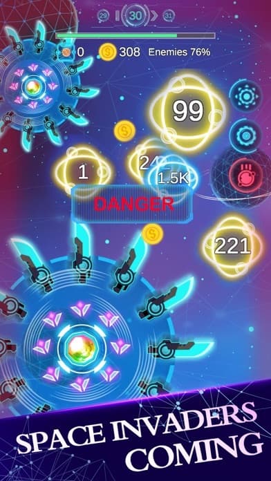 Helix Blast 3D screenshot 2