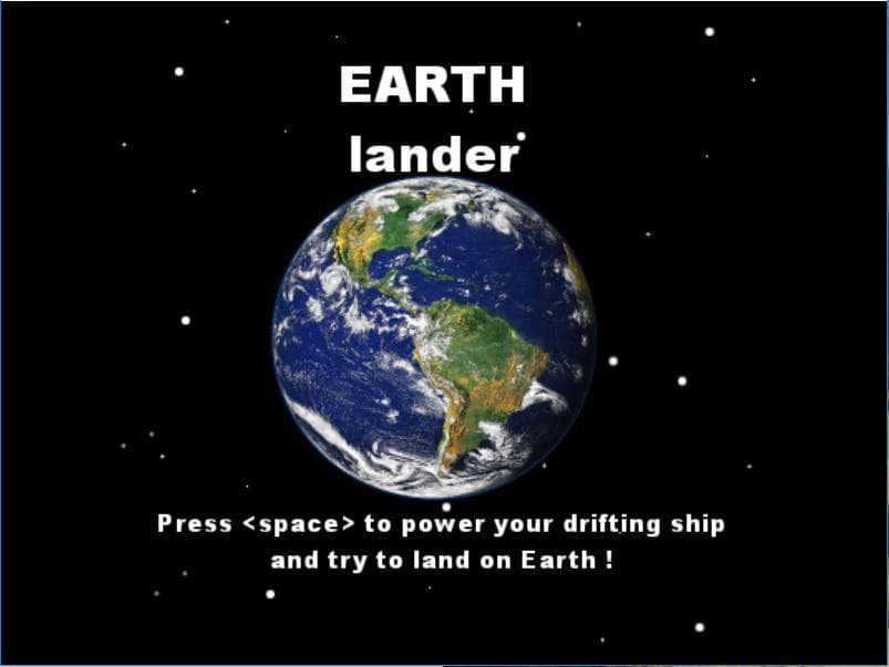 EARTH lander screenshot 2
