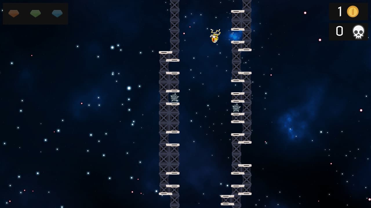Anti-Gravity Space Robot 2D