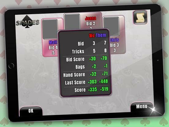 Spades: Classic Card Game screenshot 4