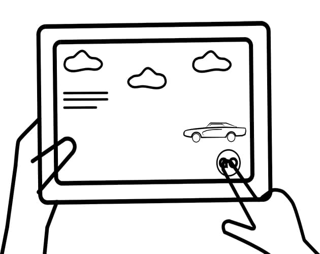 Interactive Tablet Motion graphics
