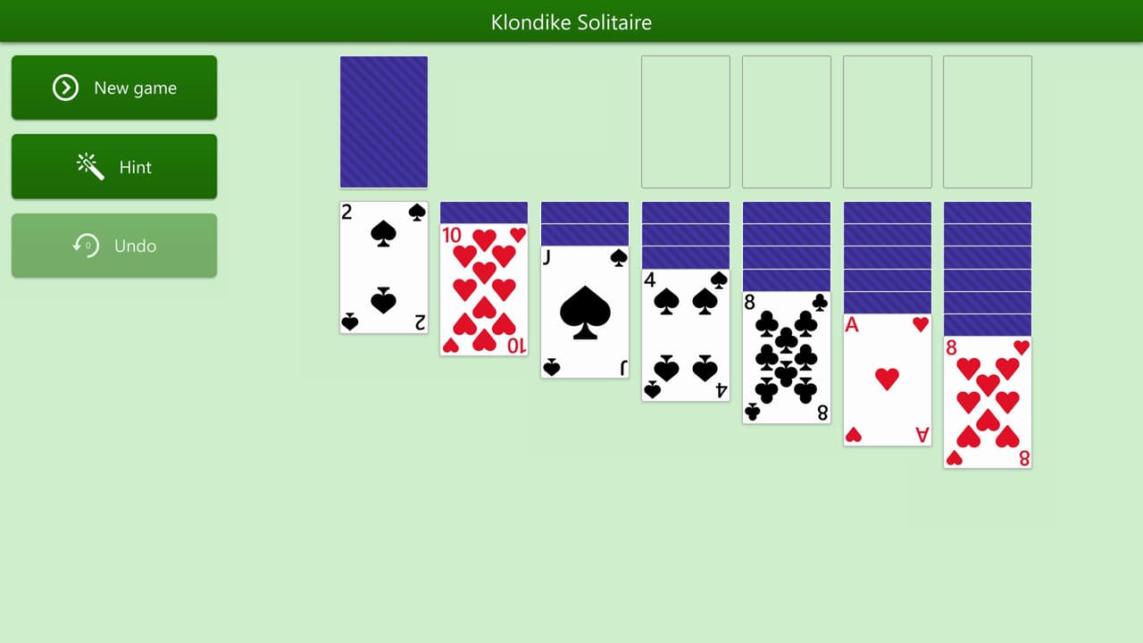 Klondike Solitaire (itch) screenshot 2