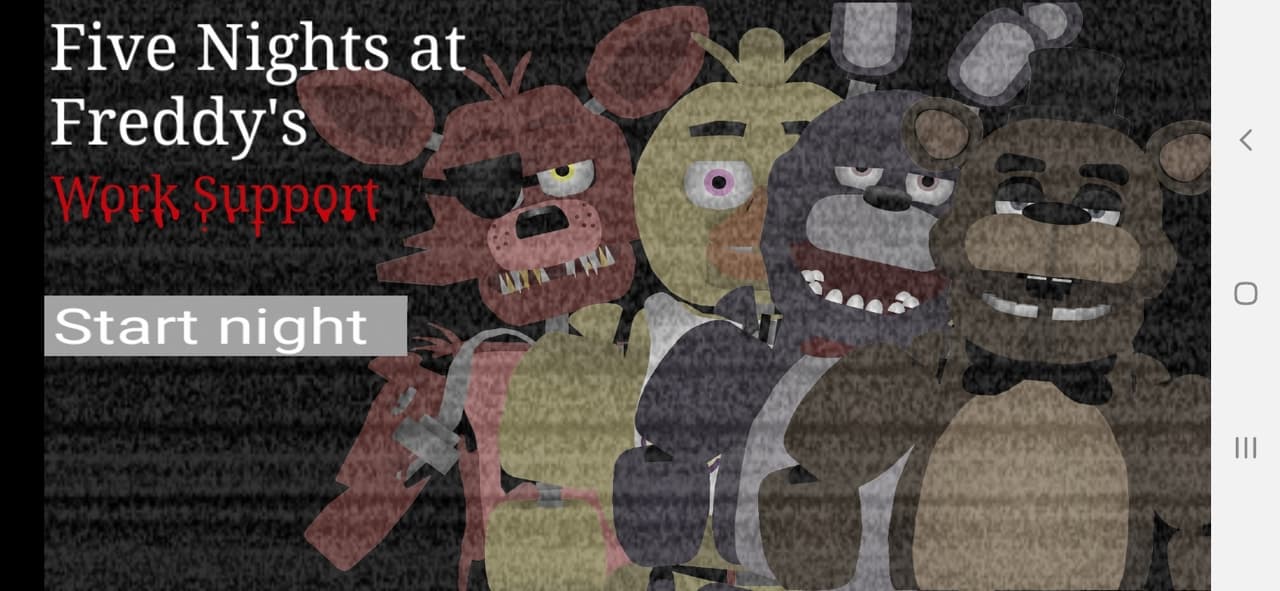 Five nights at freddys work supported demo