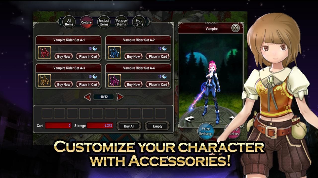 Moon Quest: Dungeons Dark screenshot 4