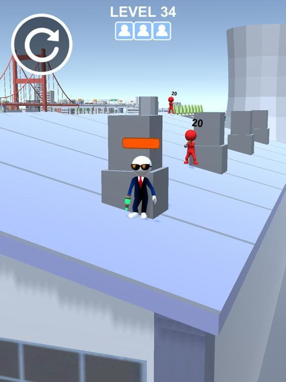 Mr Trigger 3D - Bullet Masters screenshot 2