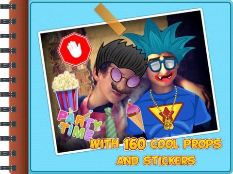 A Cool Guy Photo Booth Editor - Camera pictures game with funny props