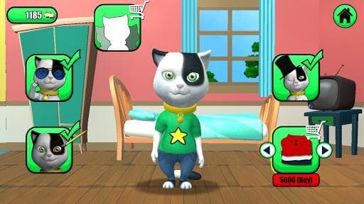 Talking Baby Cat Max Pet Games screenshot 4