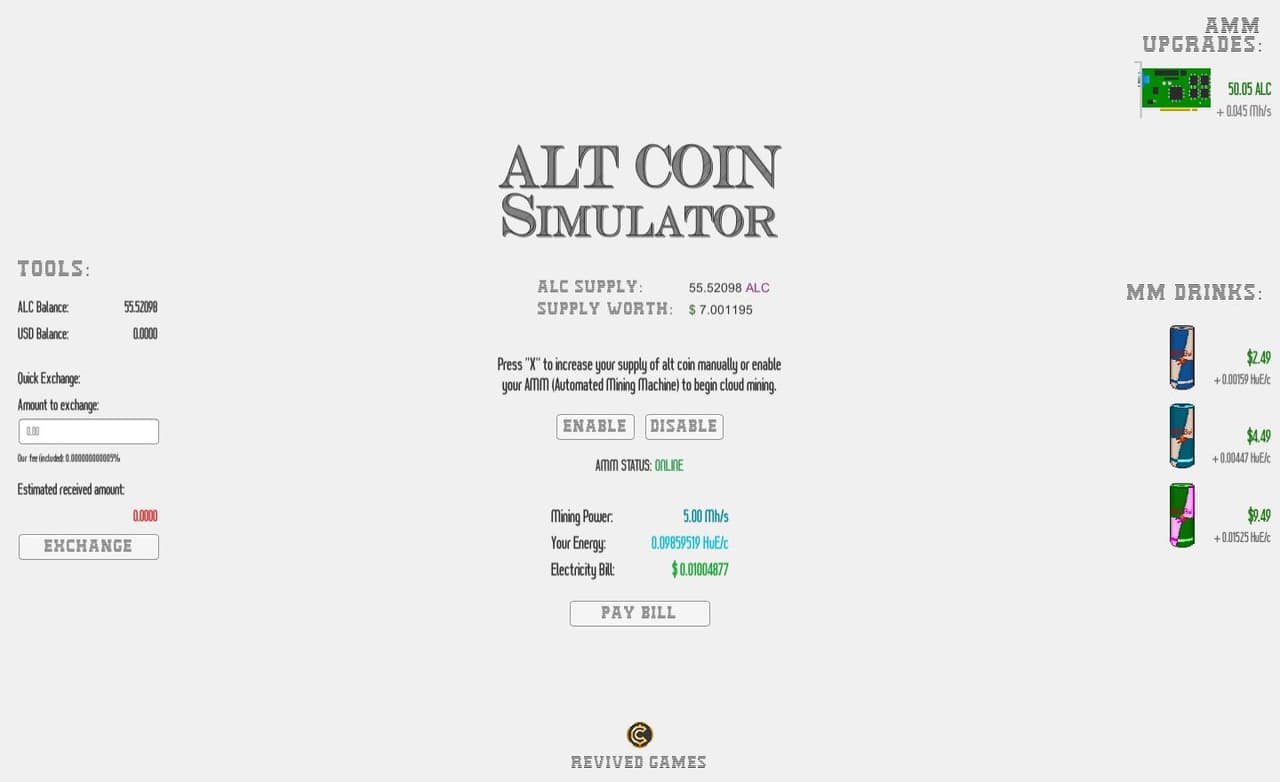 AltCoin screenshot 2