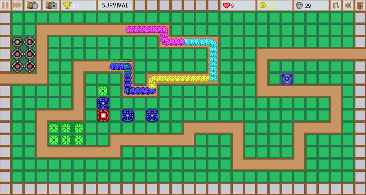 Color Tower Defence screenshot 3