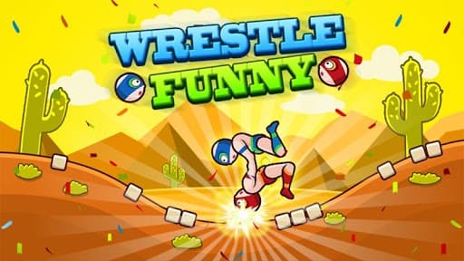 Wrestle Funny - 2017 wrestle games free funny screenshot 2