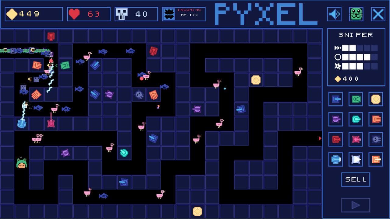 PYXEL Tower Defense screenshot 2