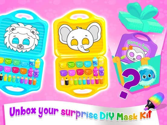 Cute & Tiny DIY Mask Party