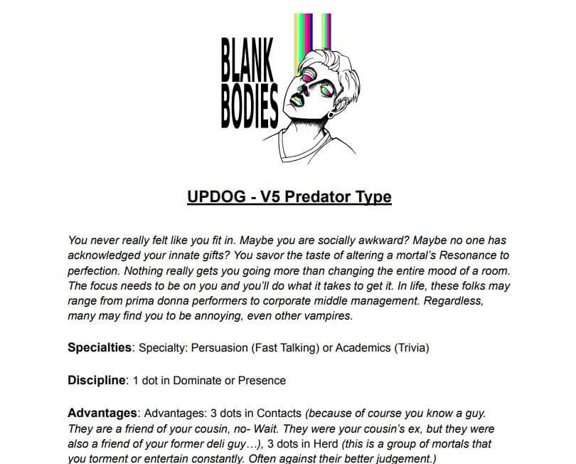 UPDOG - Original Predator Type screenshot 2