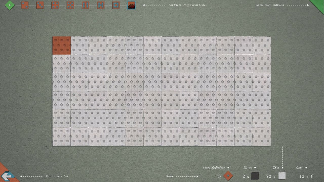 Ink Paper Minesweeper screenshot 3