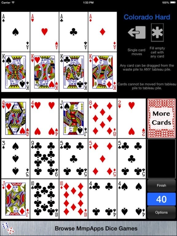 Colorado Solitaire - Classic screenshot 4