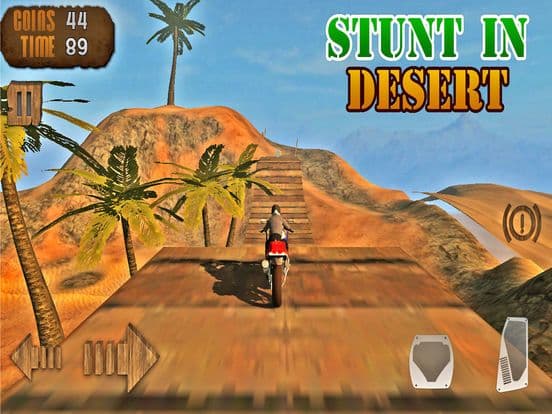 Desert Stunt Bike Drive Pro screenshot 2