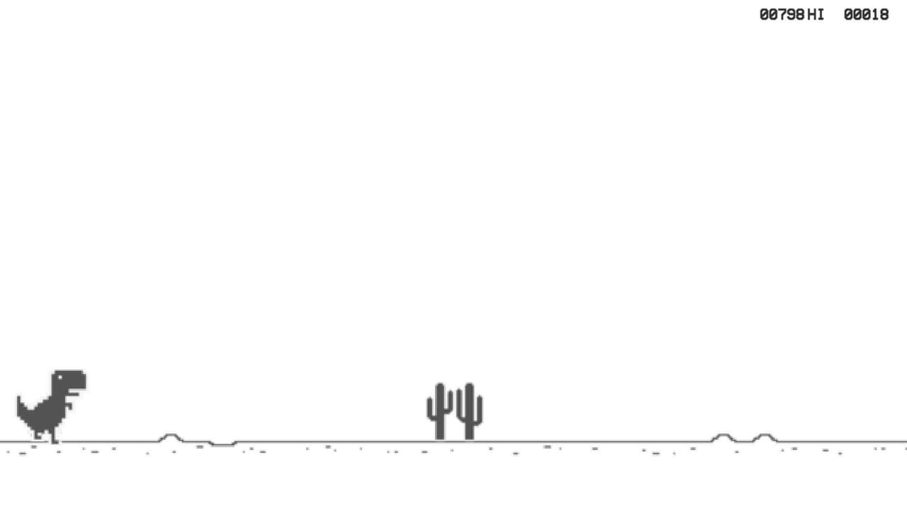 Chrome Dino Run (itch) screenshot 4