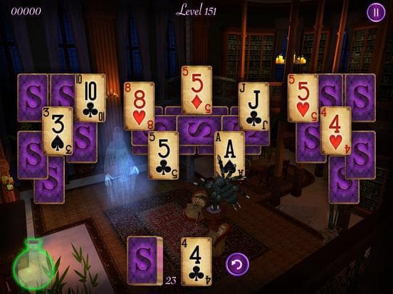 Haunted Mansion Solitaire screenshot 6