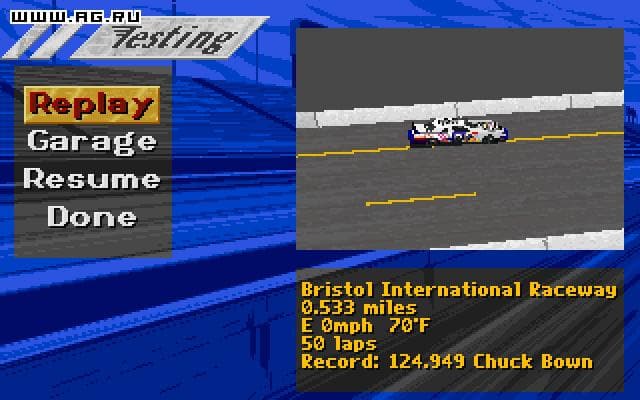 NASCAR Racing screenshot 5