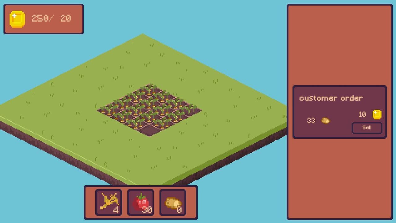 Farm Game (itch) (AyoubHa_Dev) screenshot 2