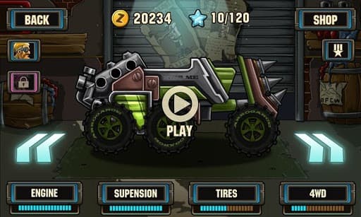 Zombie Road Racing screenshot 6