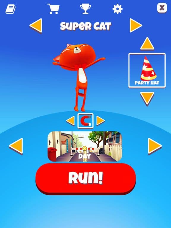 Super Cat Runner: Fun Run game screenshot 2