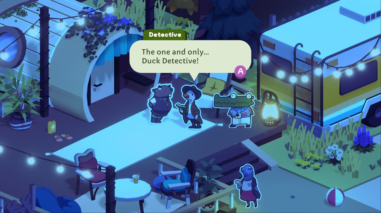 Duck Detective: The Ghost of Glamping screenshot 4