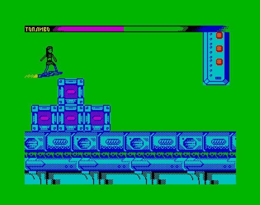 Skate Alice (ZX Spectrum) screenshot 2
